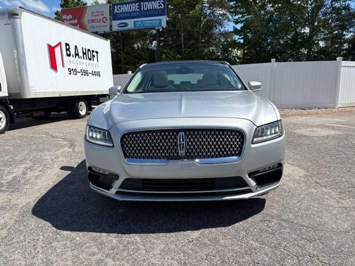 Ingot Silver 2017 Lincoln Continental Black Label