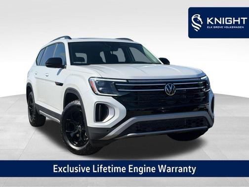Opal White Pearl 2026 Volkswagen Atlas 2.0T Peak Edition