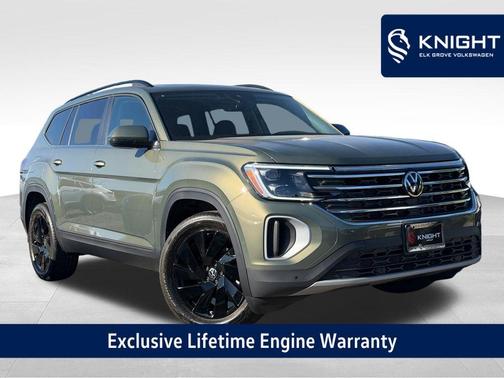 Avocado Green Pearl 2026 Volkswagen Atlas 2.0T SE W/TECHNOLOGY