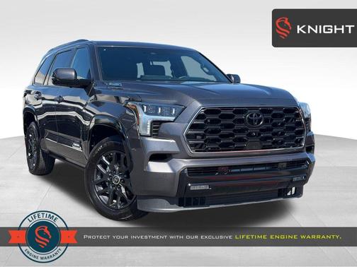 Magnetic Gray Metallic 2024 Toyota Sequoia Platinum