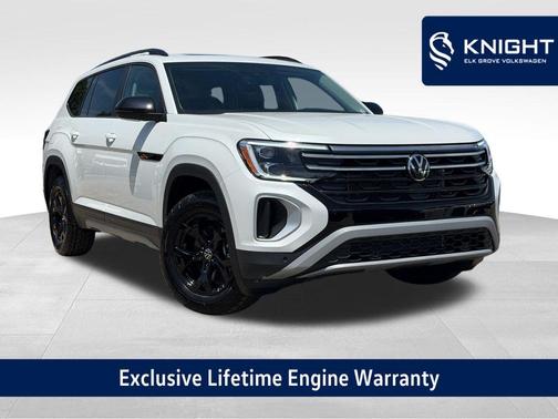 Opal White Pearl 2026 Volkswagen Atlas 2.0T Peak Edition