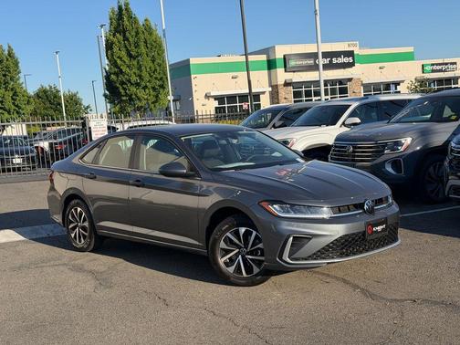 Platinum Gray Metallic 2026 Volkswagen Jetta 1.5T S