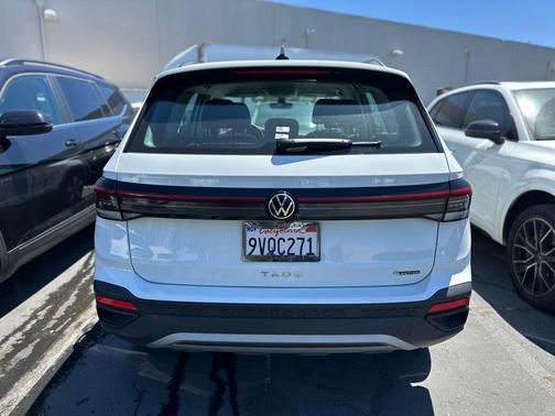 Pure White 2025 Volkswagen Taos 1.5T S