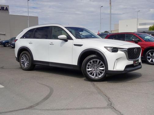 Rhodium White Metallic 2024 Mazda CX-90 3.3 Turbo Select