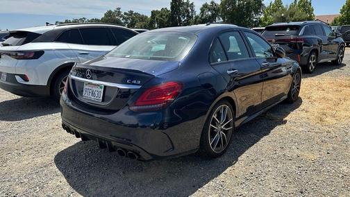 Lunar Blue Metallic 2020 Mercedes-Benz AMG C 43 Base 4MATIC