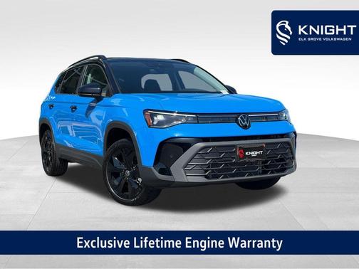 Cornflower Blue 2026 Volkswagen Taos 1.5T SE Black