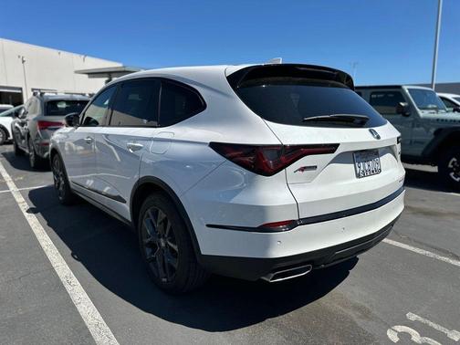 Platinum White Pearl 2024 Acura MDX A-Spec