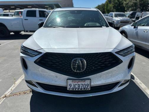 Platinum White Pearl 2024 Acura MDX A-Spec