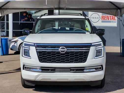 Everest White Pearl Tricoat 2026 Nissan Armada Platinum Reserve