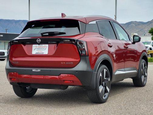 Scarlet Ember Tintcoat 2025 Nissan Kicks SR