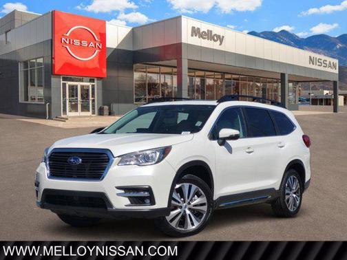 Crystal White Pearl 2021 Subaru Ascent Limited 8-Passenger