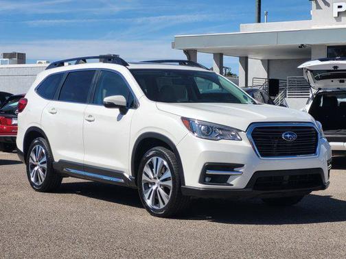 Crystal White Pearl 2021 Subaru Ascent Limited 8-Passenger