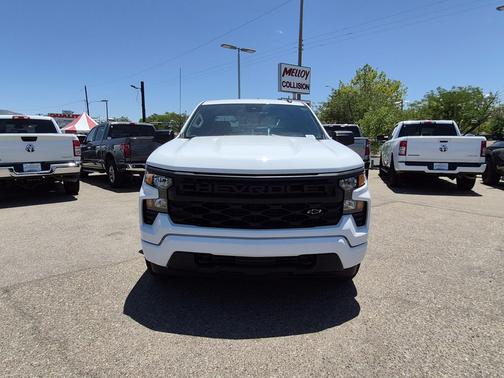 Summit White 2025 Chevrolet Silverado 1500 Custom