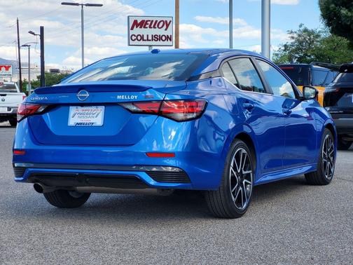 Electric Blue Metallic 2025 Nissan Sentra SR