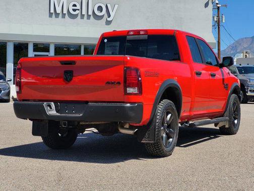 Flame Red Clearcoat 2020 RAM 1500 Classic Warlock Quad Cab 4x4 6'4' Box
