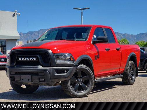 Flame Red Clearcoat 2020 RAM 1500 Classic Warlock Quad Cab 4x4 6'4' Box