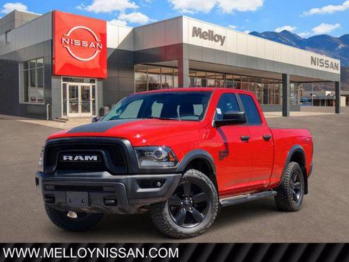 Flame Red Clearcoat 2020 RAM 1500 Classic Warlock Quad Cab 4x4 6'4' Box