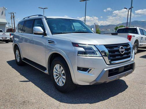 Brilliant Silver Metallic 2023 Nissan Armada SV 4WD