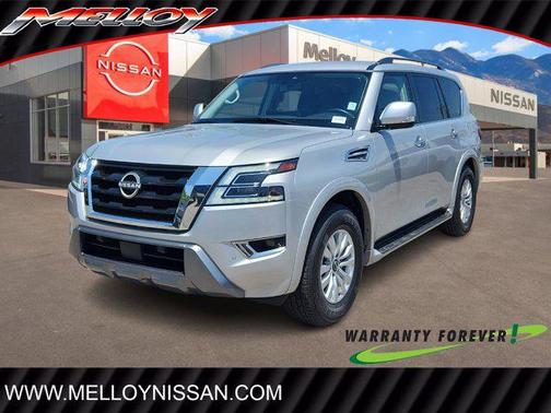 Brilliant Silver Metallic 2023 Nissan Armada SV 4WD