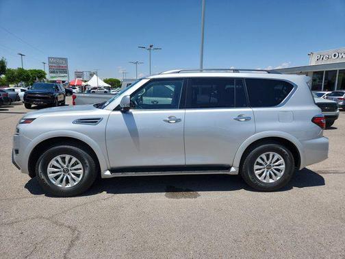 Brilliant Silver Metallic 2023 Nissan Armada SV 4WD