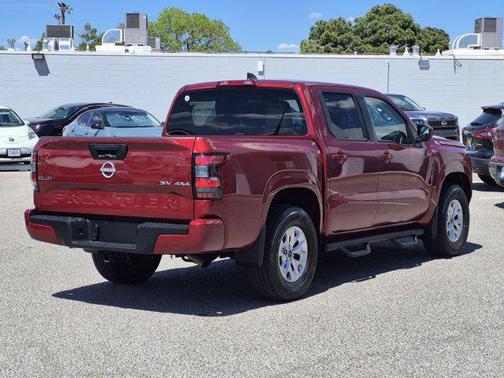 Cardinal Red Metallic Tricoat 2024 Nissan Frontier SV