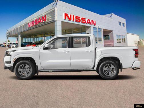Glacier White 2026 Nissan Frontier SV