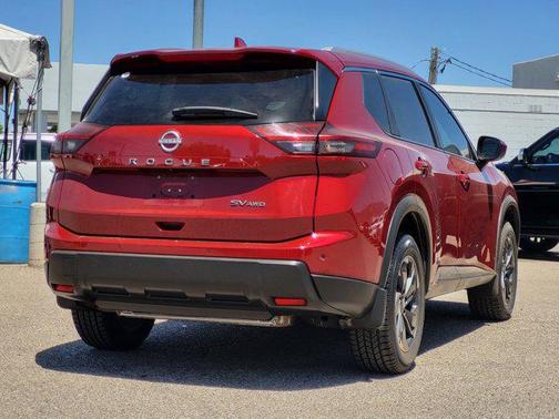 Scarlet Ember Tintcoat 2024 Nissan Rogue SV