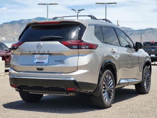 Champagne Silver Metallic 2026 Nissan Rogue Platinum