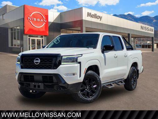 Glacier White 2023 Nissan Frontier SV