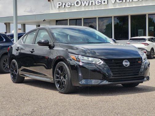 Super Black 2025 Nissan Sentra SR