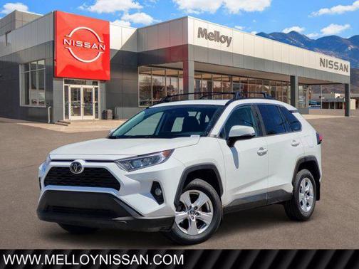 Super White 2020 Toyota RAV4 XLE