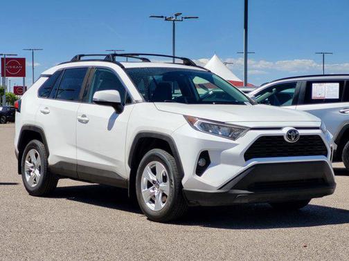 Super White 2020 Toyota RAV4 XLE