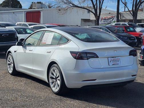 Pearl White Multi-Coat 2021 Tesla Model 3 Standard Range Plus