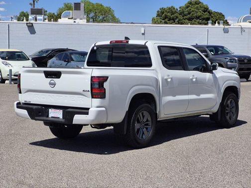 Glacier White 2025 Nissan Frontier SV