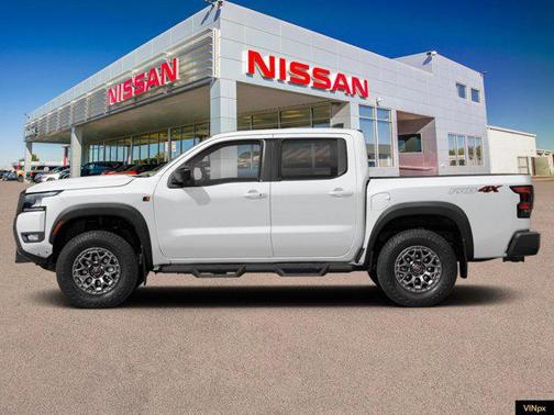 Glacier White 2026 Nissan Frontier PRO-4X