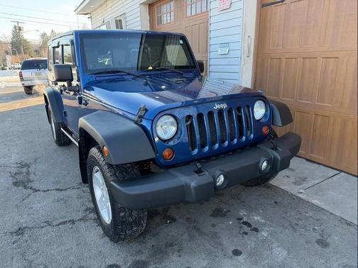 Deep Water Blue Pearlcoat 2009 Jeep Wrangler Unlimited X SUV