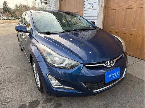 Lakeside Blue 2015 Hyundai ELANTRA SE Sedan