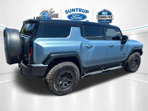 Neptune Blue 2024 GMC HUMMER EV SUV 3X
