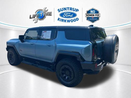 Neptune Blue 2024 GMC HUMMER EV SUV 3X