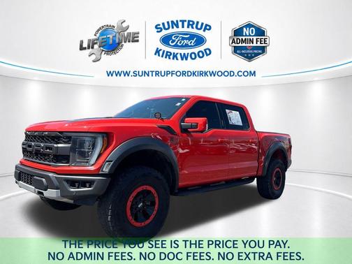 Orange Metallic 2022 Ford F-150 Raptor