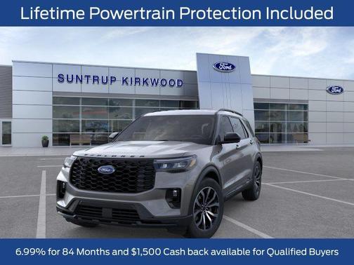 Carbonized Gray Metallic 2026 Ford Explorer ST-Line
