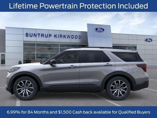 Carbonized Gray Metallic 2026 Ford Explorer ST-Line