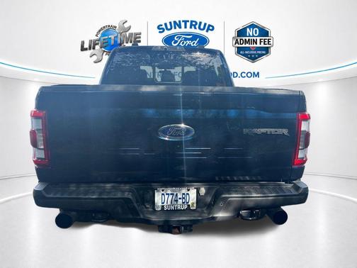Antimatter Blue Metallic 2023 Ford F-150 Raptor