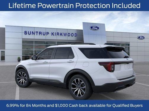 Star White 2026 Ford Explorer ST-Line