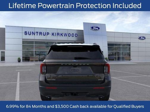 Agate Black Metallic 2026 Ford Explorer Active