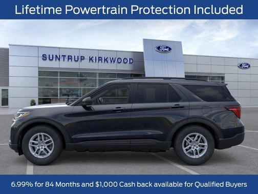 Agate Black Metallic 2026 Ford Explorer Active