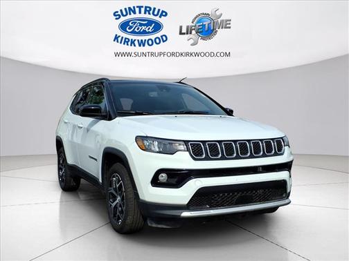Bright White Clearcoat 2025 Jeep Compass Limited