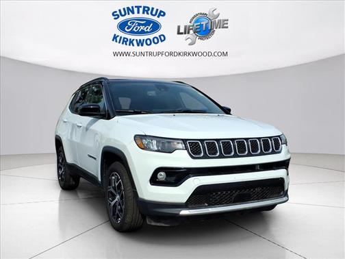 Bright White Clearcoat 2025 Jeep Compass Limited