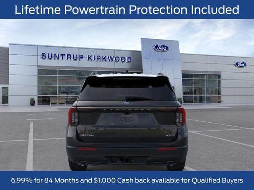 Black 2026 Ford Explorer Active