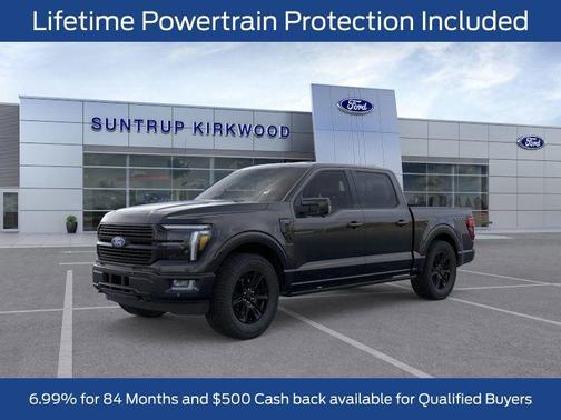 Agate Black Metallic 2026 Ford F-150 Platinum